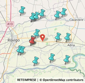 Mappa SR443, 45010 Villadose RO, Italia (8.03444)