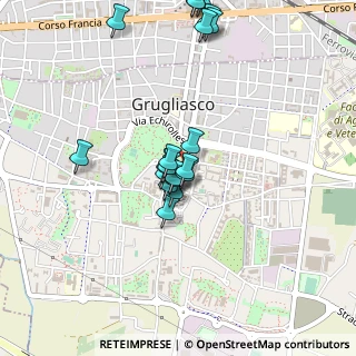 Mappa Piazza Guglielmo Marconi, 10095 Grugliasco TO, Italia (0.4275)