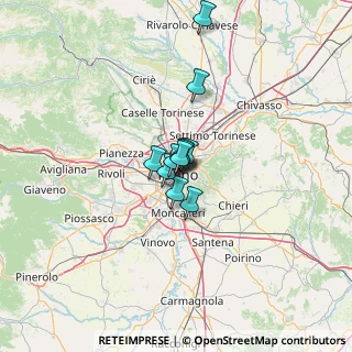 Mappa Via Guarino Guarini, 10123 Torino TO, Italia (6.45545)