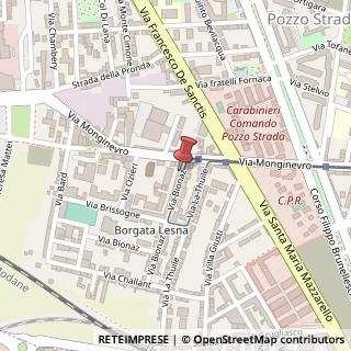 Mappa Via Bionaz, 6, 10142 Torino, Torino (Piemonte)
