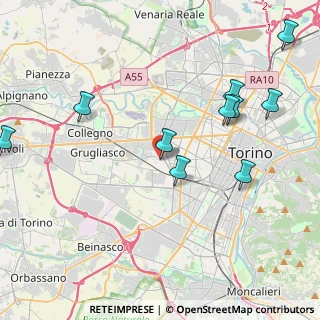Mappa Via Bionaz, 10141 Torino TO, Italia (5.19182)