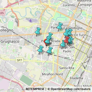 Mappa Via Bionaz, 10141 Torino TO, Italia (1.31077)