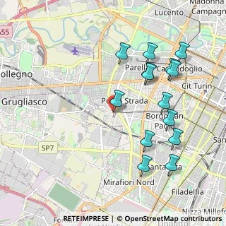 Mappa Via Bionaz, 10141 Torino TO, Italia (2.13071)
