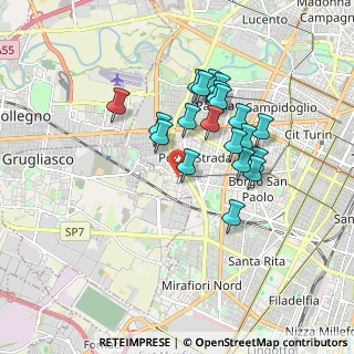 Mappa Via Bionaz, 10141 Torino TO, Italia (1.52)