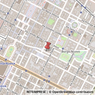 Mappa Via dei Mille, 7, 10123 Torino, Torino (Piemonte)