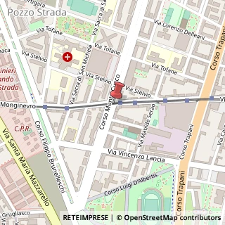 Mappa Via Monginevro,  169, 10141 Torino, Torino (Piemonte)