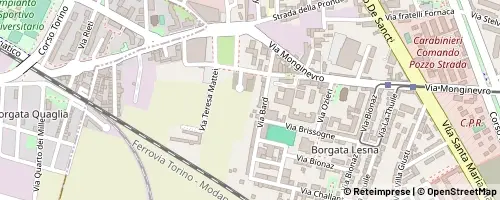Mappa Torino