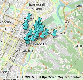 Mappa Via Monferrato, 10124 Torino TO, Italia (1.092)