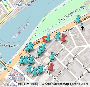 Mappa Via Monferrato, 10124 Torino TO, Italia (0.129)