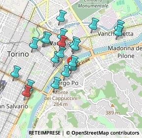 Mappa Via Monferrato, 10124 Torino TO, Italia (0.8755)
