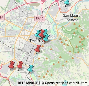 Mappa Via Monferrato, 10124 Torino TO, Italia (3.99091)