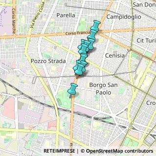 Mappa Corso Trapani, 10141 Torino TO, Italia (0.52077)
