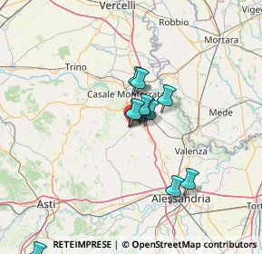 Mappa SP 50, 15030 Terruggia AL, Italia (16.62846)