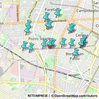 Mappa Via Monte Vodice, 10141 Torino TO, Italia (0.984)