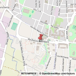 Mappa Via D. Galimberti, 7, 10095 Grugliasco, Torino (Piemonte)