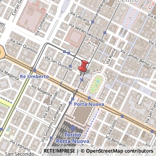 Mappa Via XX Settembre, 1-3, 10121 Torino, Torino (Piemonte)