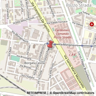 Mappa Via La Thuile, 11, 10142 Torino, Torino (Piemonte)