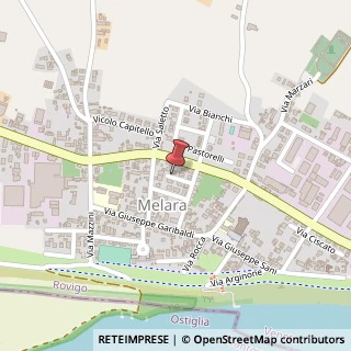 Mappa Via della Pace, 9, 45037 Melara, Rovigo (Veneto)