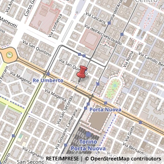 Mappa Via dell'Arsenale, 43, 10121 Torino, Torino (Piemonte)