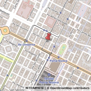 Mappa Via dell'Arsenale, 35bis, 10121 Torino, Torino (Piemonte)