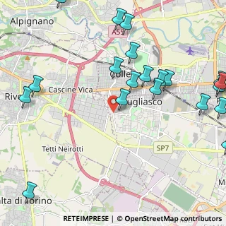 Mappa Corso Martin Luther King, 10095 Grugliasco TO, Italia (2.876)