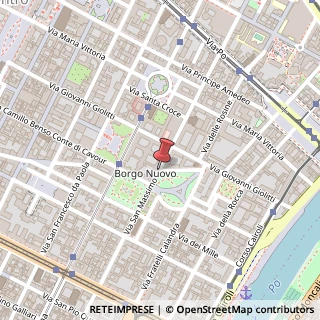 Mappa Via s. massimo 53, 10123 Torino, Torino (Piemonte)