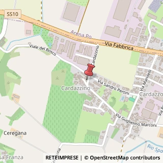 Mappa Via G. Marconi, 1, 27040 Bosnasco, Pavia (Lombardia)
