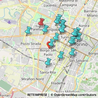 Mappa Via Pollenzo, 10141 Torino TO, Italia (1.847)