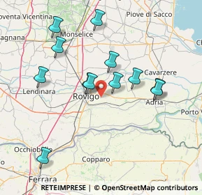 Mappa Via Giosuè Carducci, 45010 Ceregnano RO, Italia (14.57)