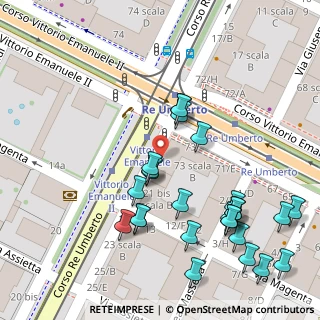 Mappa Corso Re Umberto, 10151 Torino TO, Italia (0.07037)
