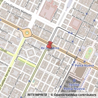 Mappa Corso Re Umberto, 21, 10128 Torino, Torino (Piemonte)