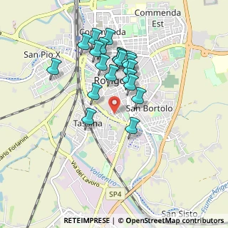 Mappa Via Marino Marin, 45100 Rovigo RO, Italia (0.804)