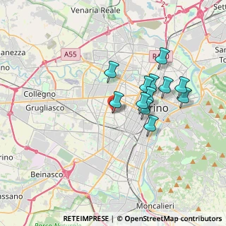 Mappa Via Costigliole, 10141 Torino TO, Italia (3.05583)