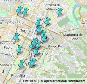 Mappa Via Camillo Benso Conte di Cavour, 10123 Torino TO, Italia (1.79)