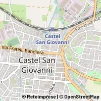 Hartă Castel San Giovanni