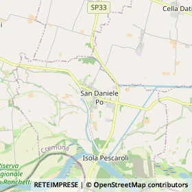 Mappa San Daniele Po