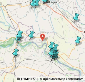 Mappa Via San Gobatti, 45032 Bergantino RO, Italia (9.606)