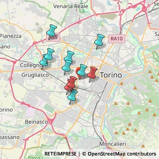 Mappa Via Isonzo, 10141 Torino TO, Italia (2.64545)