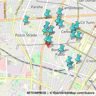 Mappa Via Isonzo, 10141 Torino TO, Italia (1)
