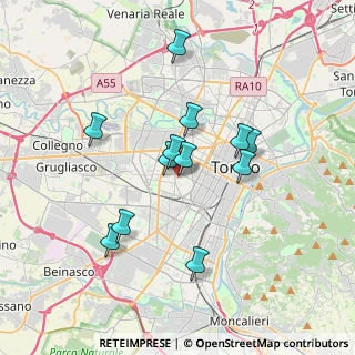 Mappa Via Chiomonte, 10141 Torino TO, Italia (3.11083)