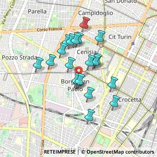 Mappa Via Martiniana, 10141 Torino TO, Italia (0.7665)