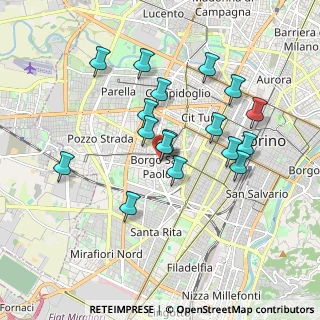 Mappa Via Chiomonte, 10141 Torino TO, Italia (1.67588)