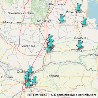 Mappa Via Mattioli, 45100 Rovigo RO, Italia (20.71692)