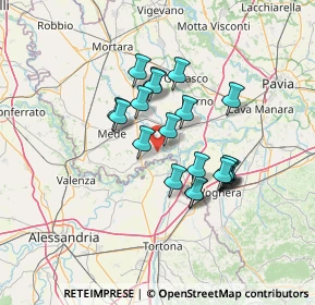 Mappa SP4, 27030 Mezzana Bigli PV, Italia (10.9645)
