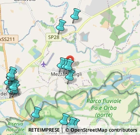 Mappa SP4, 27030 Mezzana Bigli PV, Italia (2.897)