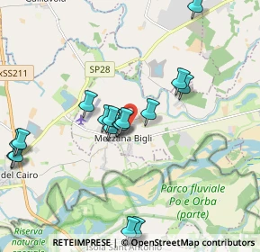 Mappa SP4, 27030 Mezzana Bigli PV, Italia (2.274)