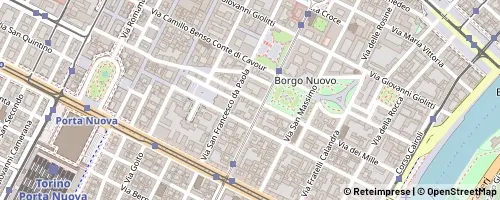 Mappa Turin