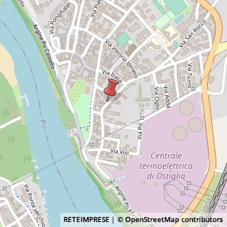 Mappa Via Giovanni Belfanti, 32, 46035 Ostiglia, Mantova (Lombardia)