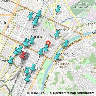 Mappa Piazza Cavour, 10123 Torino TO, Italia (1.175)