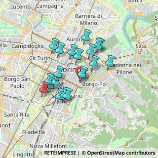 Mappa Torino, 10036 Torino TO, Italia (1.4275)